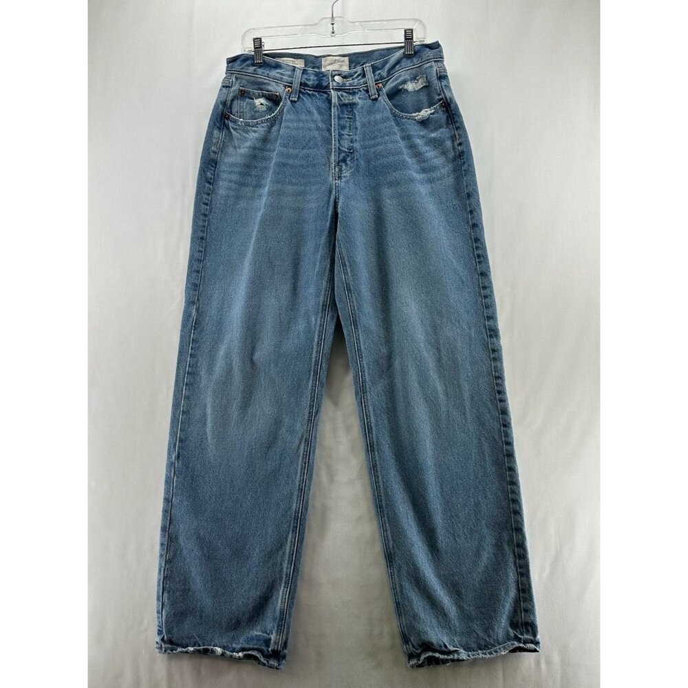 Universal Thread Women's Mid-Rise 90’s Baggy Jeans - Medium Wash